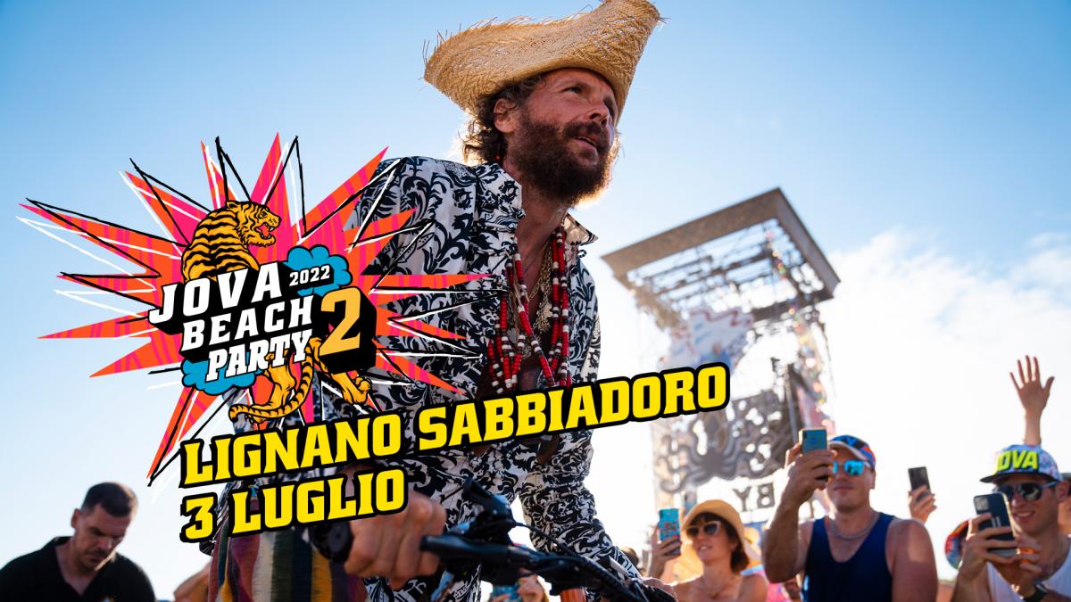 Jova Beach Party 2022 Lignano Sabbiadoro 3 Luglio JovaTV