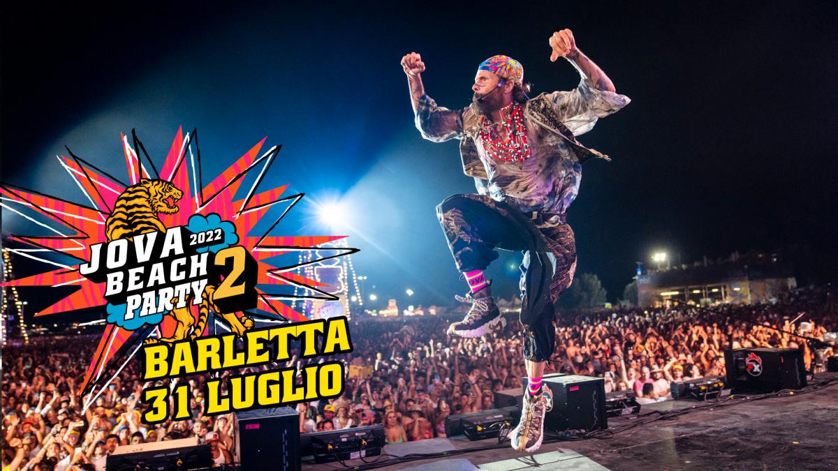 Jova Beach Party 2022 Barletta 31 Luglio JovaTV
