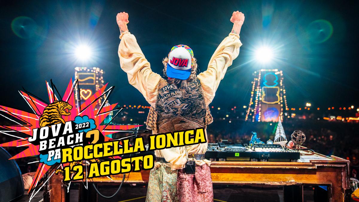 Jova Beach Party 2022 Roccella Ionica 12 Agosto JovaTV