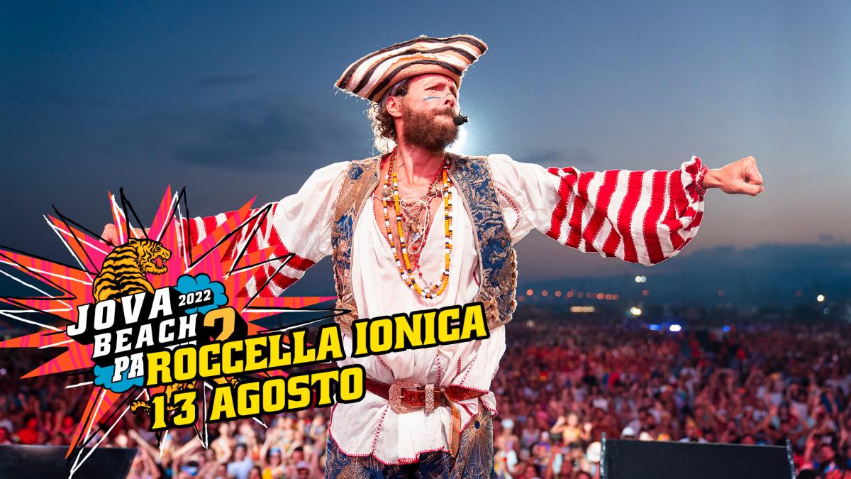 Jova Beach Party 2022 Roccella Ionica 13 Agosto JovaTV