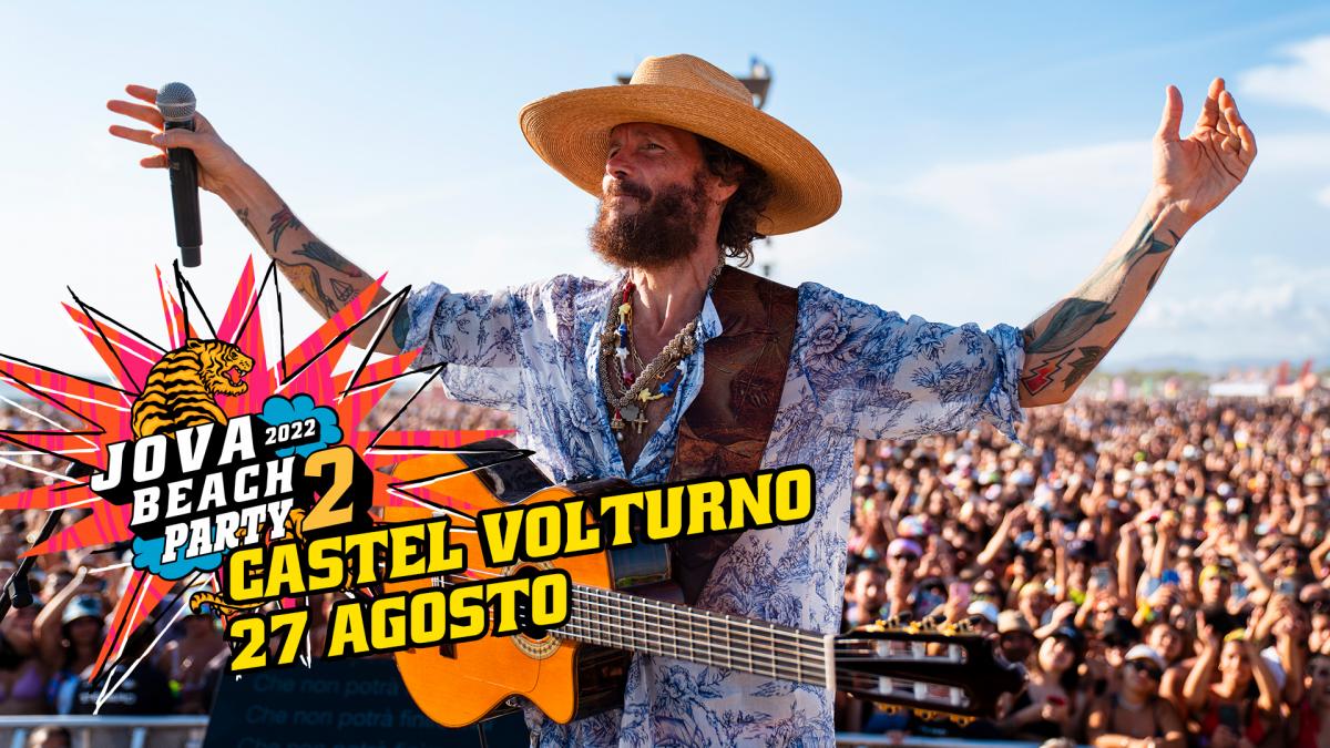 Jova Beach Party 2022 Castel Volturno 28 Agosto JovaTV