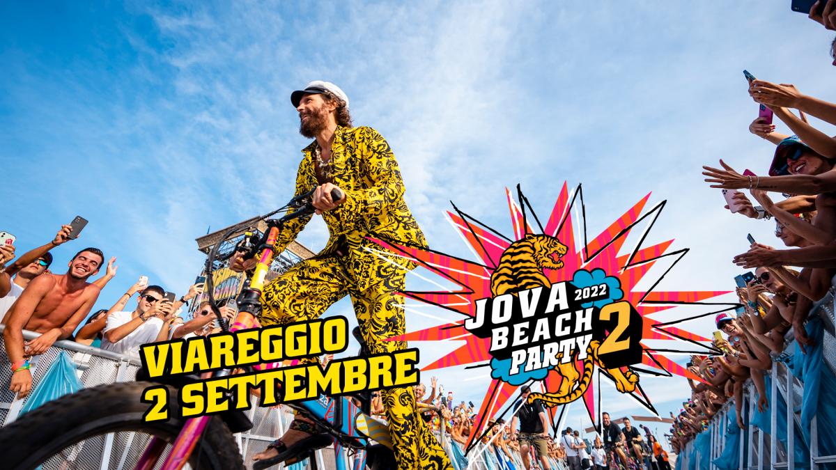 Jova Beach Party 2022 Viareggio 2 Settembre JovaTV
